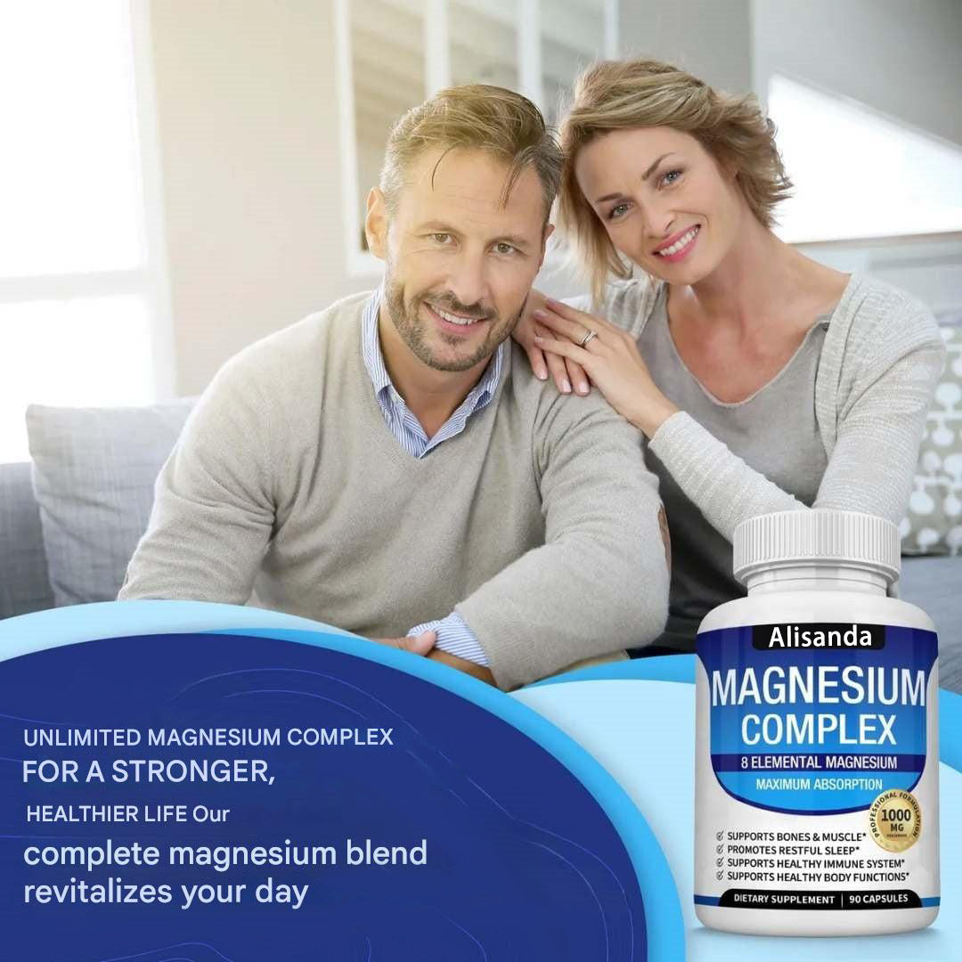 Premium 8-in-1 Magnesium Complex – 8 types of magnesium in a single capsule